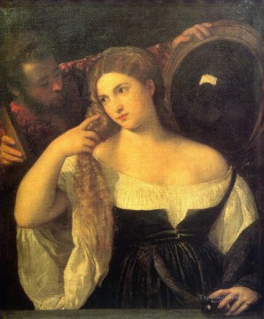 ティツィアーノ Painting - ヴァニタス 1515 ティツィアーノ ティツィアーノ
